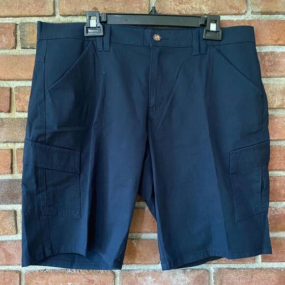 Lee Midrise Fit Short with Side Pockets Navy 14 - Picture 1 of 6